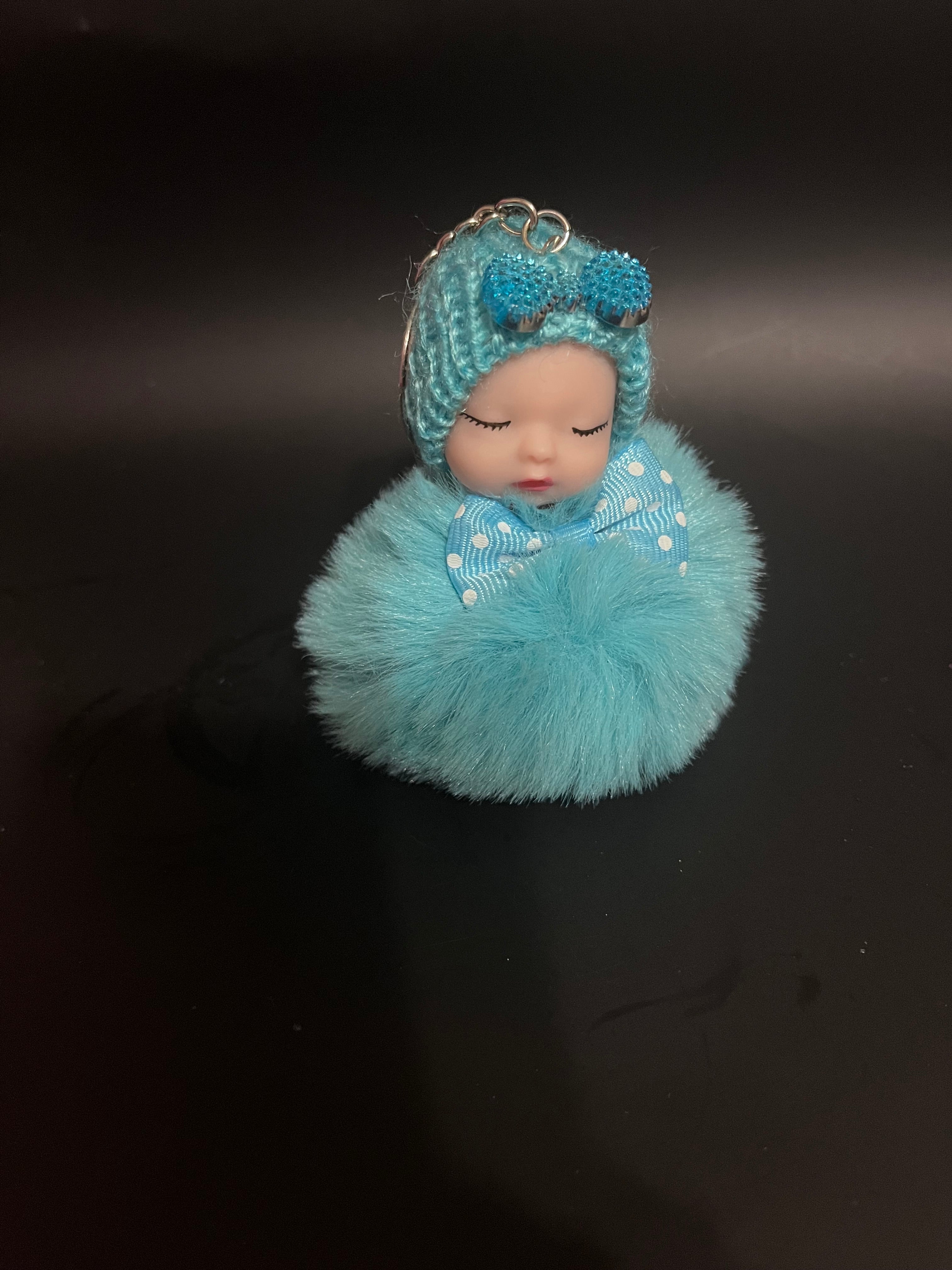 Fuzzy Baby Key Chain