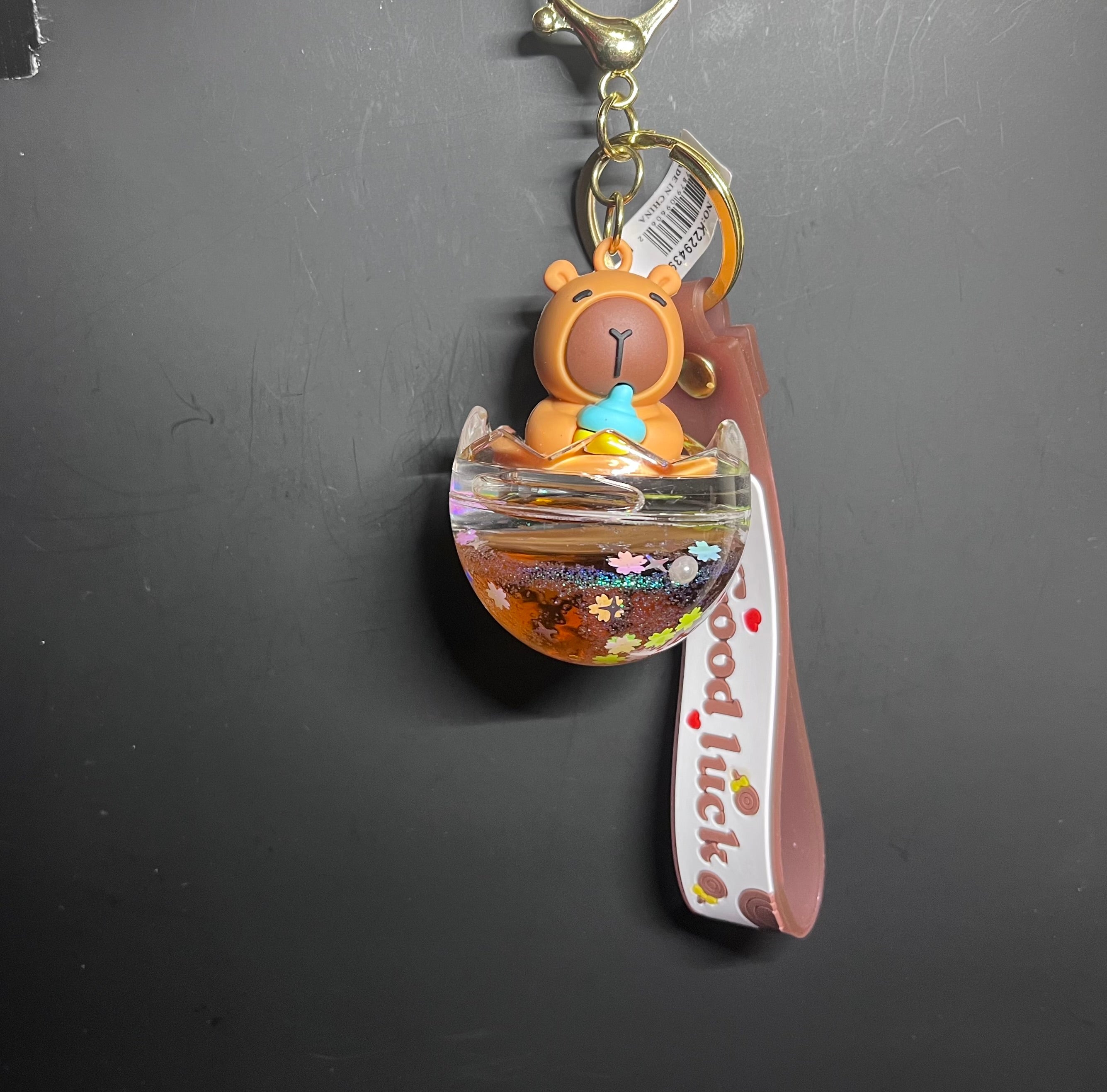 Capybara Keychain