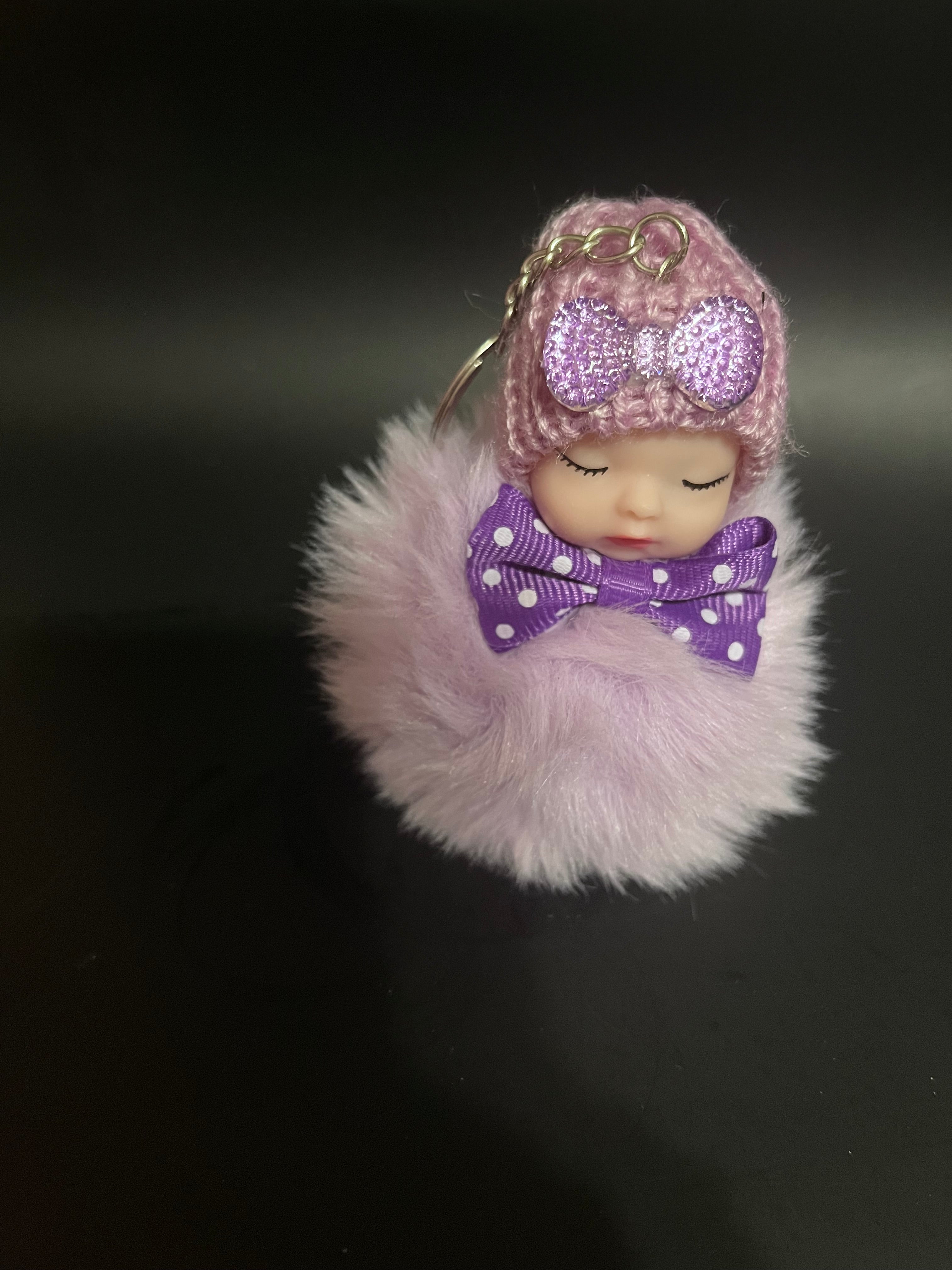 Fuzzy Baby Key Chain