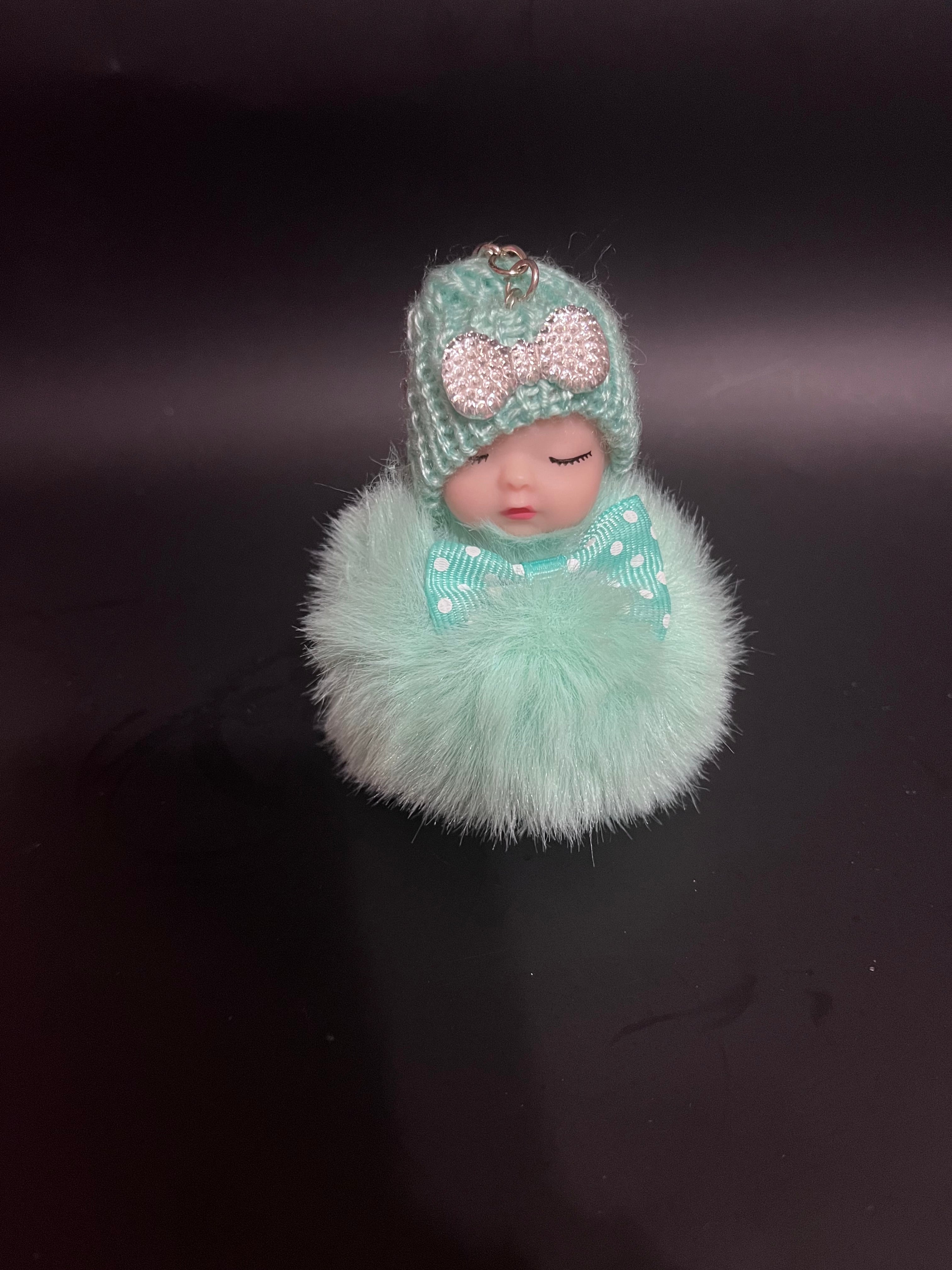 Fuzzy Baby Key Chain