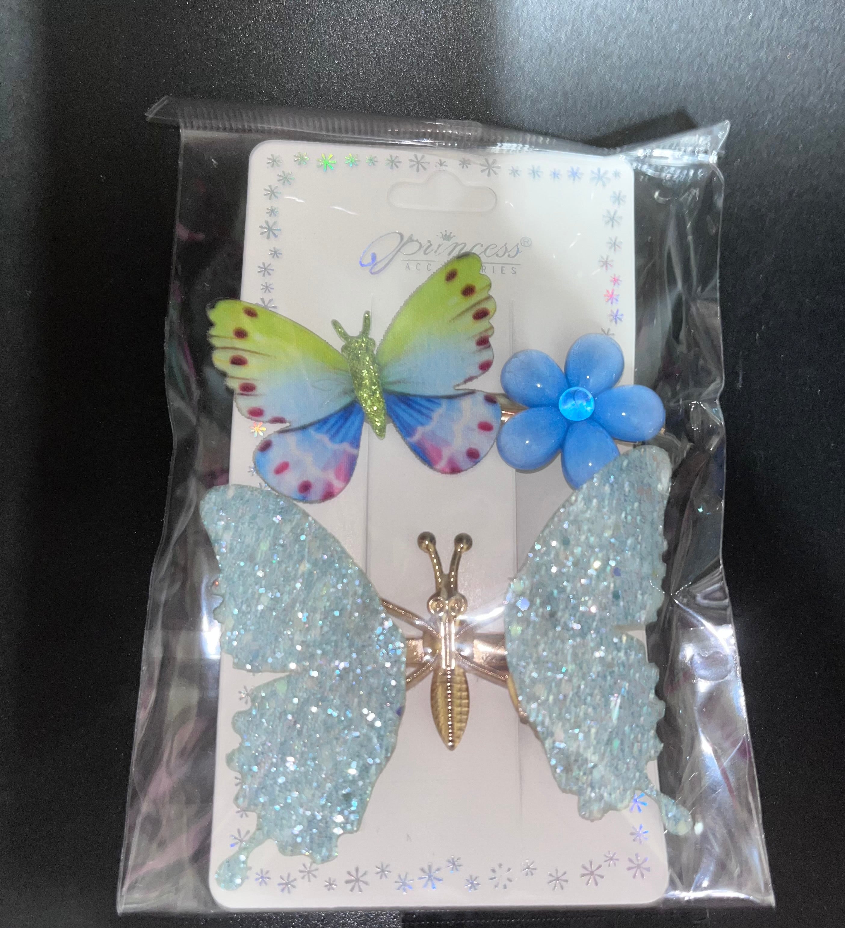 Butterflies and Flower Hair pins