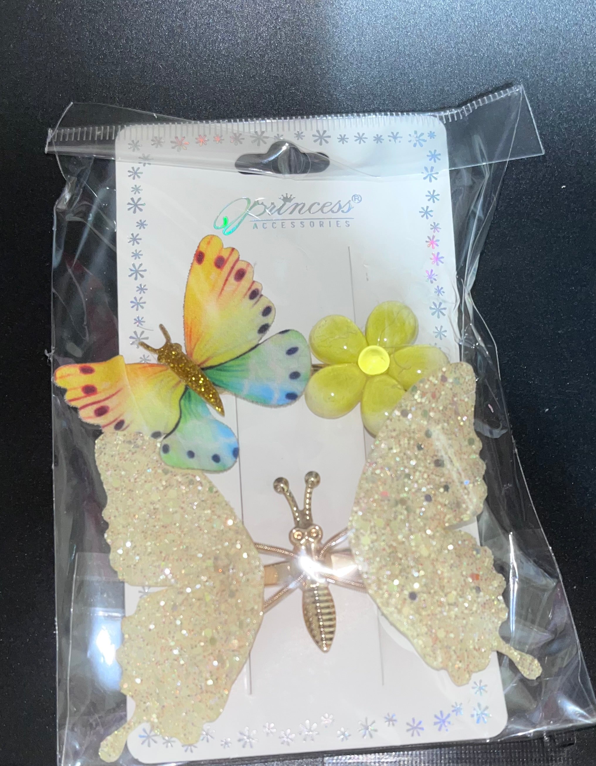 Butterflies and Flower Hair pins
