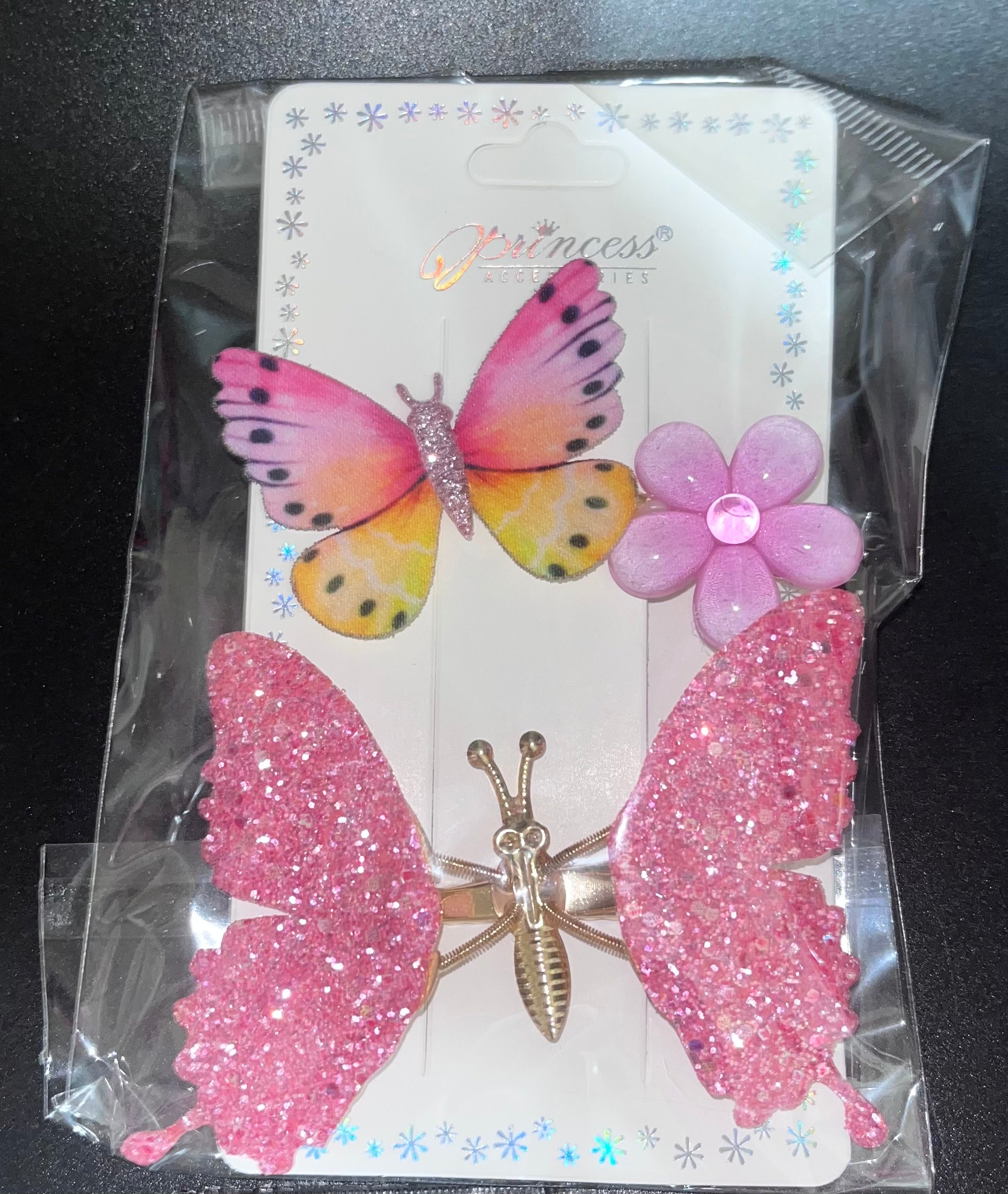 Butterflies and Flower Hair pins